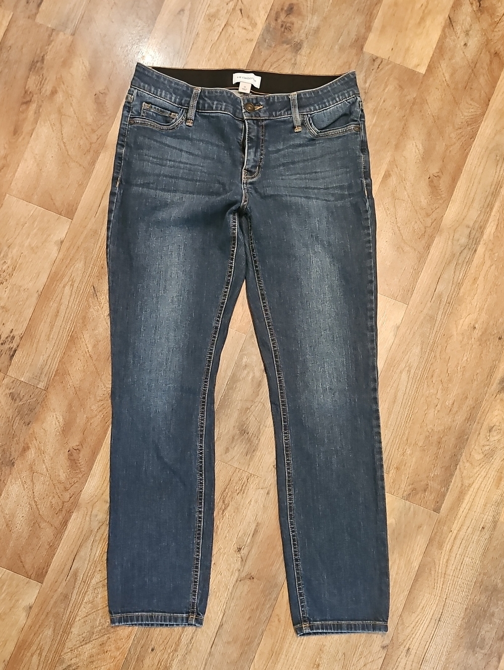 👖Liz Claiborne Dark Blue Straight Leg Jeans